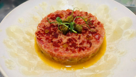 Tartar De Tomate En Tres Texturas