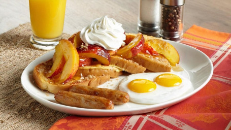 Fresh Peach French Toast Combo