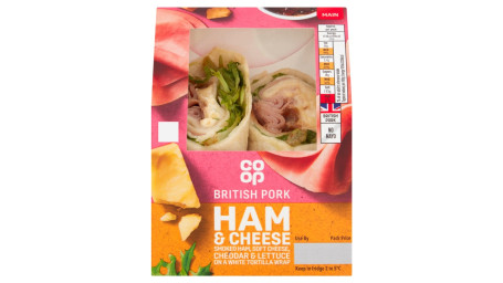 Co-Op Ham Cheese Wrap Each