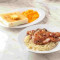 xiāng jiān zhū bā gōng zǐ miàn cān#meal4one Pan Fried Pork Chop Instant Noodle Scramble Egg/Sausages Toast With Butter #meal4one
