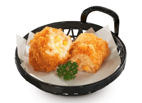 Croqueta De Crema De Maíz Sù Mǐ Jì Lián Bǐng