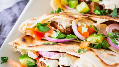 8. Falafel On Pita Bread