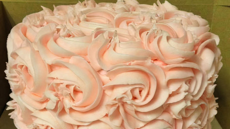 Very Pretty Buttercream Rosette Cake (8 Inch)