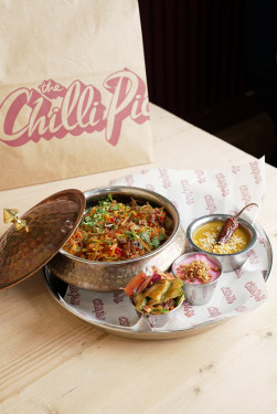 The Chilli Pickle Chicken Biryani Contains Nuts