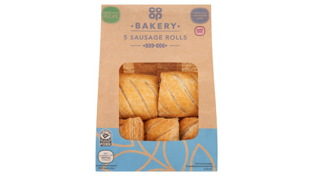 Co-Op Bakery 5 Sausage Rolls