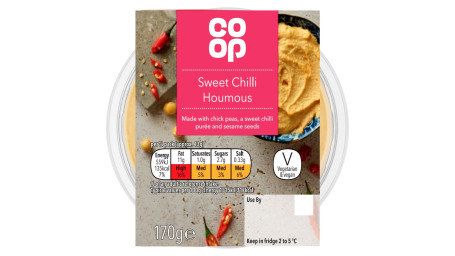 Co-Op Sweet Chilli Houmous 170G