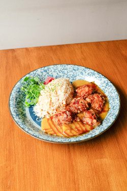 Karage (Crispy Chicken) Curry