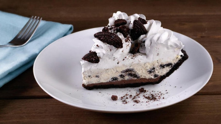 Pastel De Seda Con Galletas Oreo, Rebanada