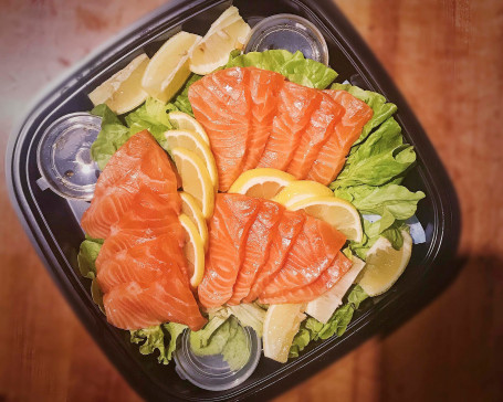 Salmon Sashimi Plate 15Pcs