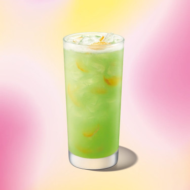 Green Grape Yuzu With Lemonade Starbucks Refreshers Qīng Tí Yòu Zi Níng Méng Xīng Bīng Shuǎng