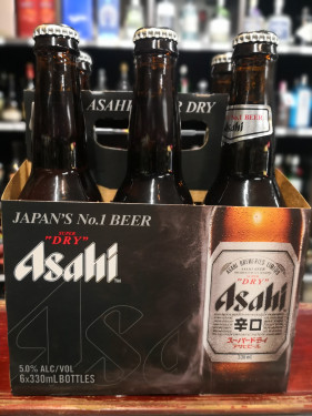 Asahi Super Dry Bottle 330Ml 6Pk