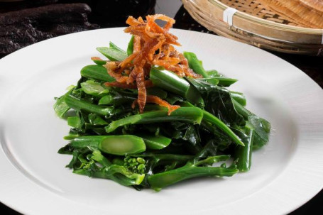 Fāng Yú Chǎo Jiè Lán Sautéed Kale With Dried Fish