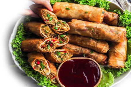 Vegan Spring Rolls (4 Rolls)