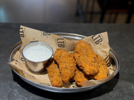 Fried Buttermilk Chicken Tenders With Dip