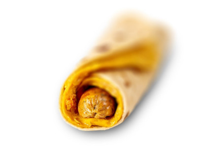 Spiced Chicken Sausage Egg Wrap