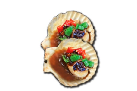 Chuān Shì Má Là Shāo Shàn Bèi (2Zhī Baked Fan Scallop With On On Special Chili Sauce