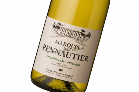 Marquis De Pennautier Chardonnay Viognier, Pays D'oc, France (White Wine)