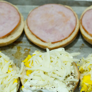 Sándwich De Bacon, Gouda Y Huevo
