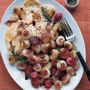 Pollo Con Verduras Variadas