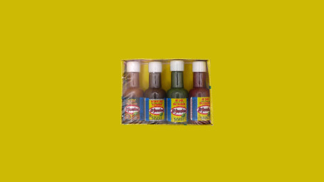 Mini Yucateco Hot Sauces (4 Pack)