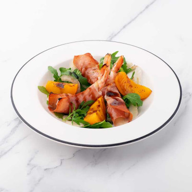 Prosciutto Wrapped Prawns Fēng Gān Huǒ Tuǐ Xiā Juǎn