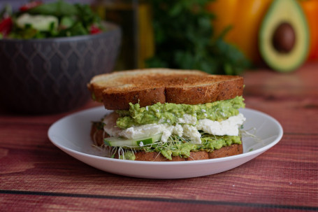 Sándwich Cargado De Desayuno