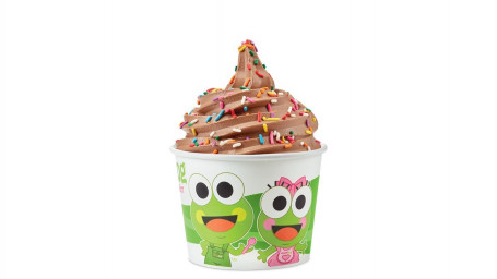 Medium Frozen Yogurt 16 Oz. Green Cup