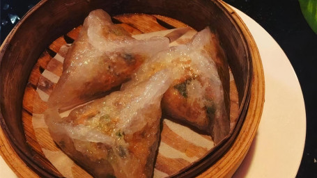 D2. Crystal Roast Duck Dumplings （3） Huǒ Yā Jiǎo