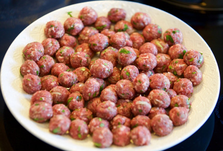 Submarino De Albóndigas De Carne Y Parmesano