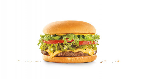 4. Hatch Green Chile Cheeseburger