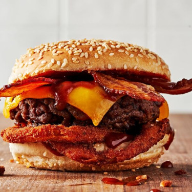 Gran Hamburguesa Bbq De Tocino