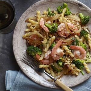 Brócoli Con Camarones Brócoli Con Camarones