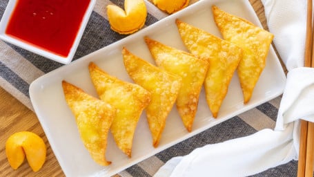 6A. Fried Crab Rangoon (6)