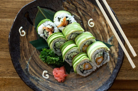 Ebi Avocado Rolls (Gf) (8Pcs)