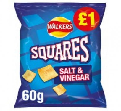 Squares Salt And Vinegar 68G