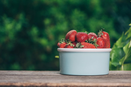 Helado De Fresa Silvestre