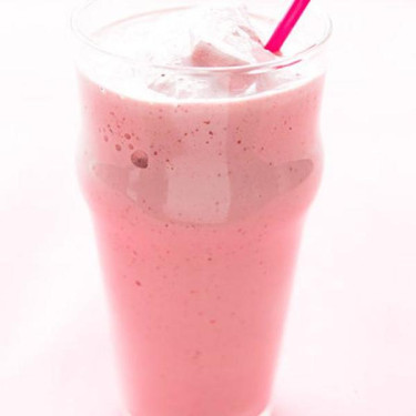 Batido De Helado De Fresa