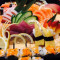 Assorted Sashimi, Sushi Maki A (46 Pieces)