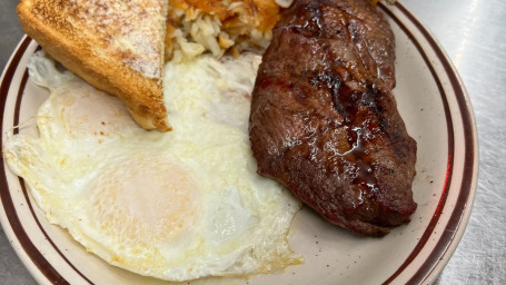 Tenderloin Steak Eggs