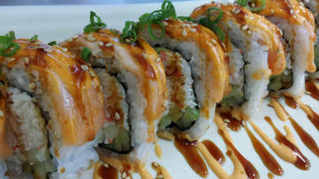 Baked Salmon Roll 10Pcs