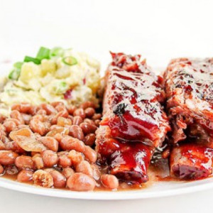 Costillas De Cerdo A La Barbacoa