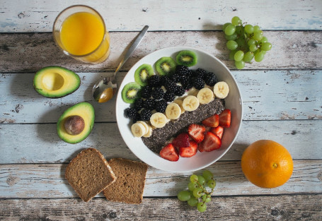 Cuenco De Desayuno Bajo En Carbohidratos