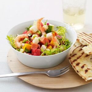 Camarones Con Verduras