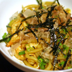 Langostinos Yaki Udon