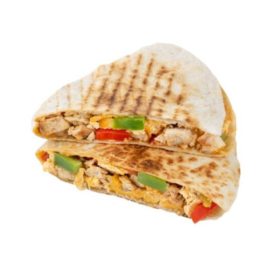 Roasted Chicken Breakfast Quesadilla