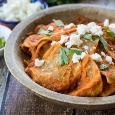 Chilaquiles Rojos