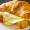 Croissant, Egg and Cheese Sandwich