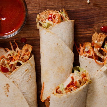 Wrap De Tiras De Pollo