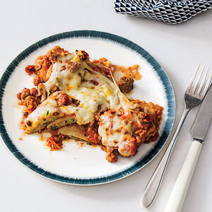 Raviolis Con Salsa De Carne