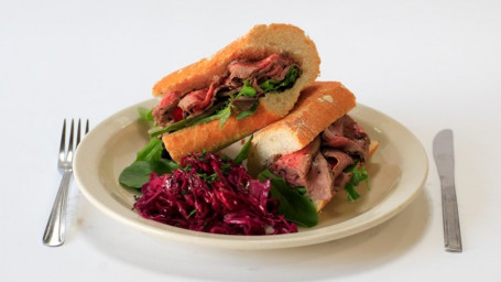 Pepper Tri-Tip Of Beef Sandwich